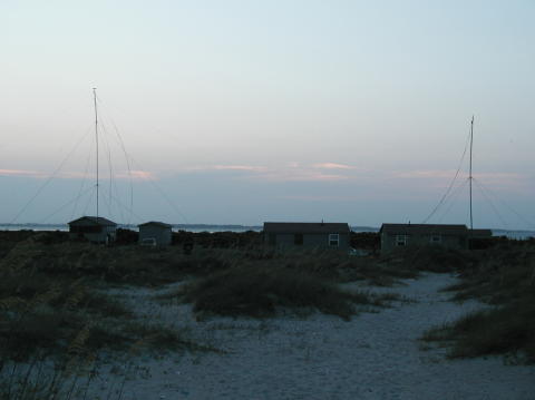View from the beach